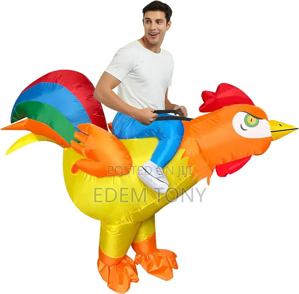 Kooy Inflatable Chicken Costume for Adults