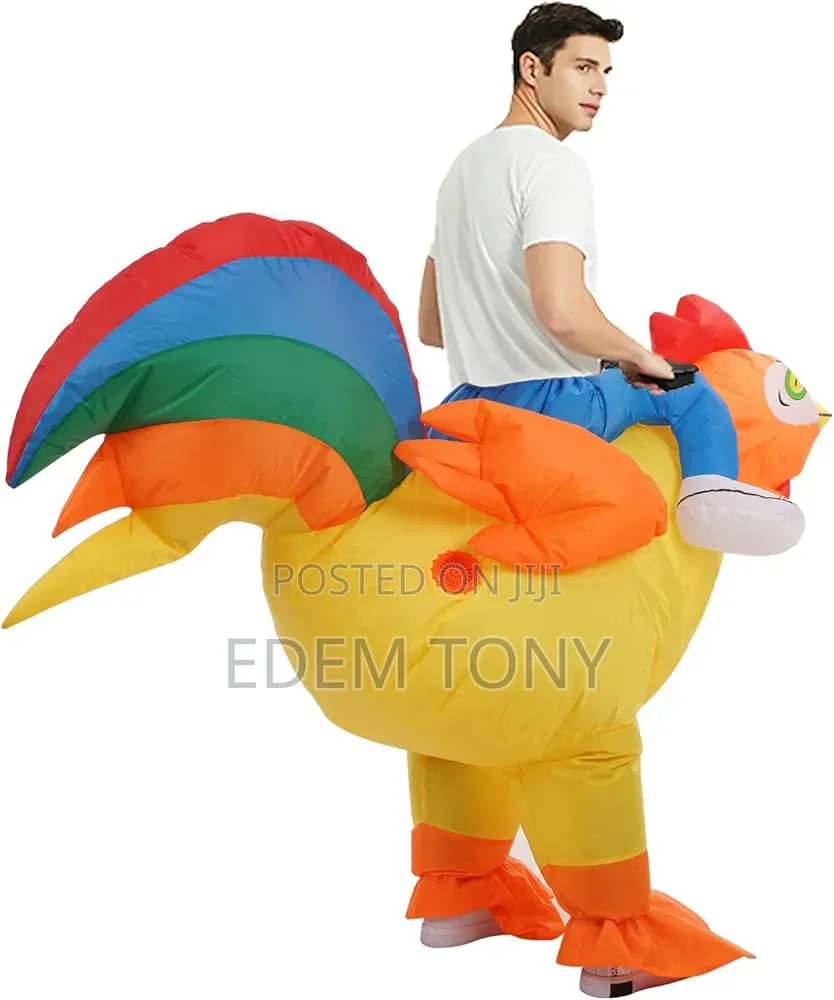Kooy Inflatable Chicken Costume for Adults