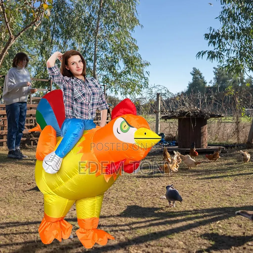 Kooy Inflatable Chicken Costume for Adults