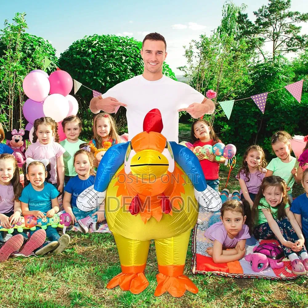 Kooy Inflatable Chicken Costume for Adults