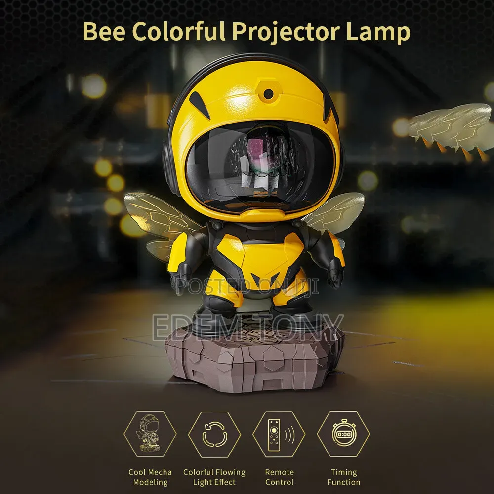 Bee Colourful Projector Lamp Speaker