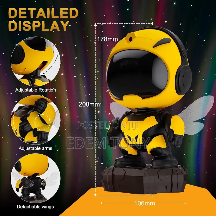 Bee Colourful Projector Lamp Speaker