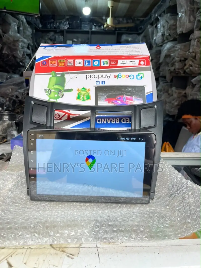 Toyota Vitz 2008-2010 Android Screen 9!Nch With Frame