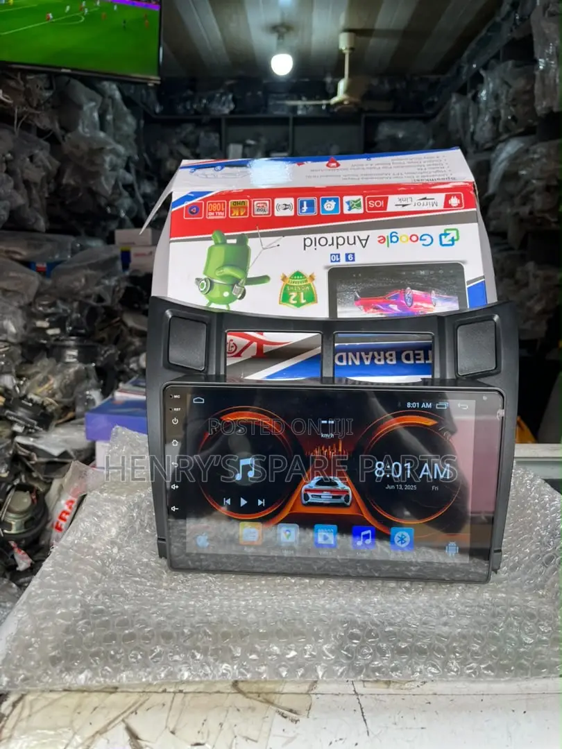 Toyota Vitz 2008-2010 Android Screen 9!Nch With Frame