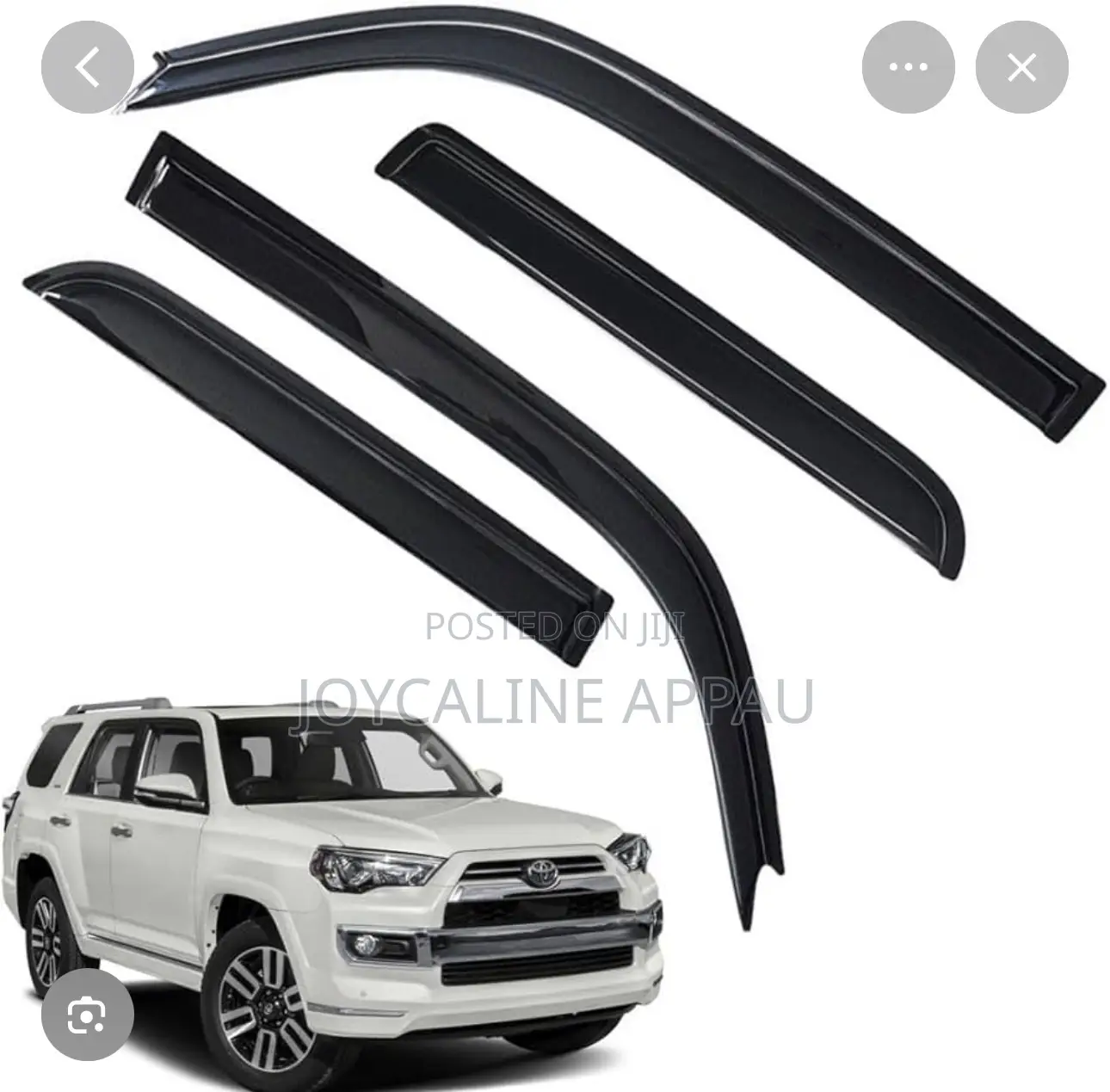 Toyota 4runner Window Door Shade /Rain Guard 2010 to 2023