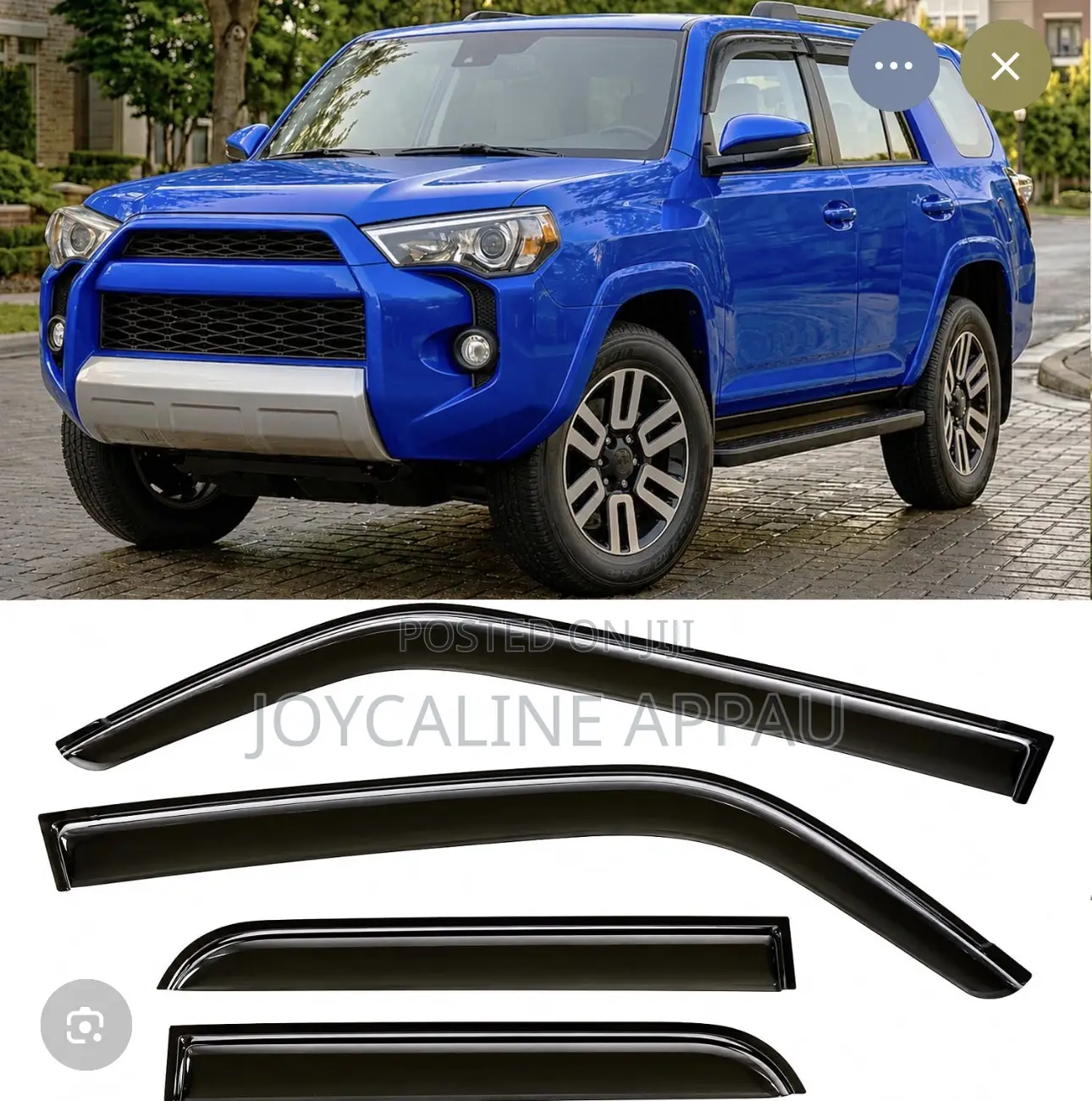Toyota 4runner Window Door Shade /Rain Guard 2010 to 2023