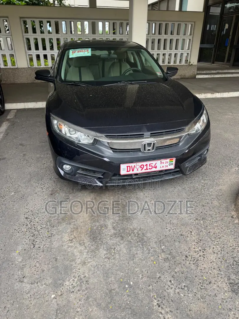 Honda Civic EX 4dr Sedan (1.5L 4cyl) 2016 Black