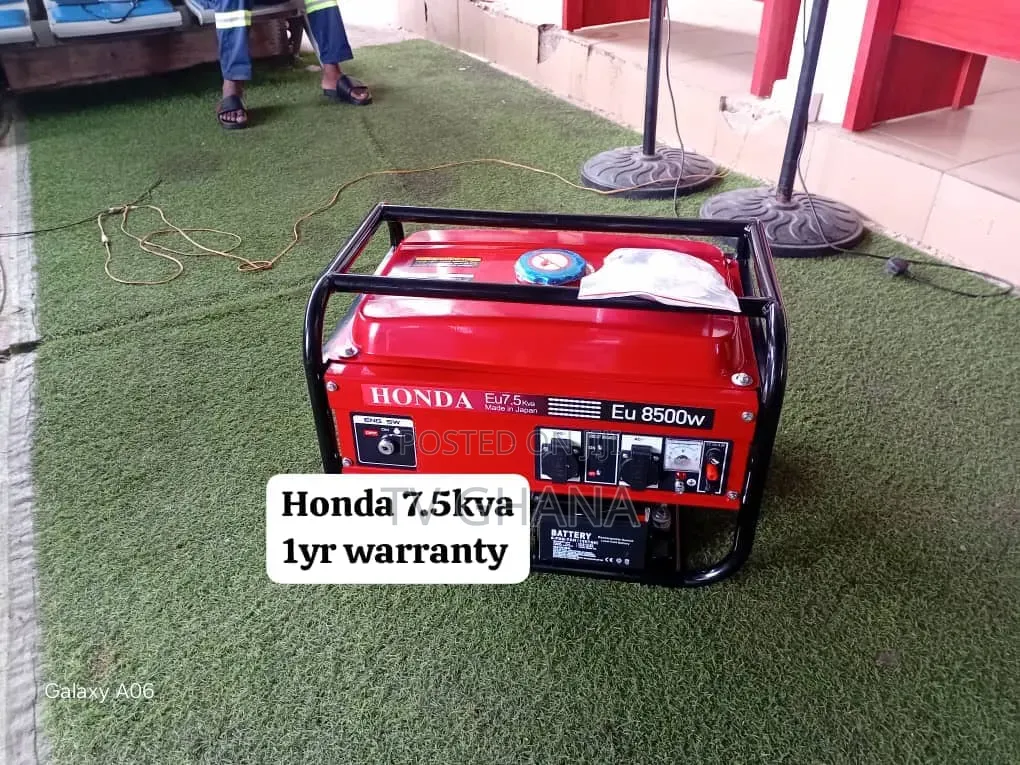 Honda 7.5kva Petrol Generator – Powerful Fuel Efficient Genset 7.5kva