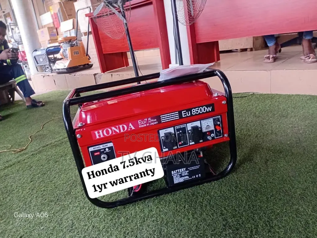 Honda 7.5kva Petrol Generator – Premium Backup Power Solution7.5kva