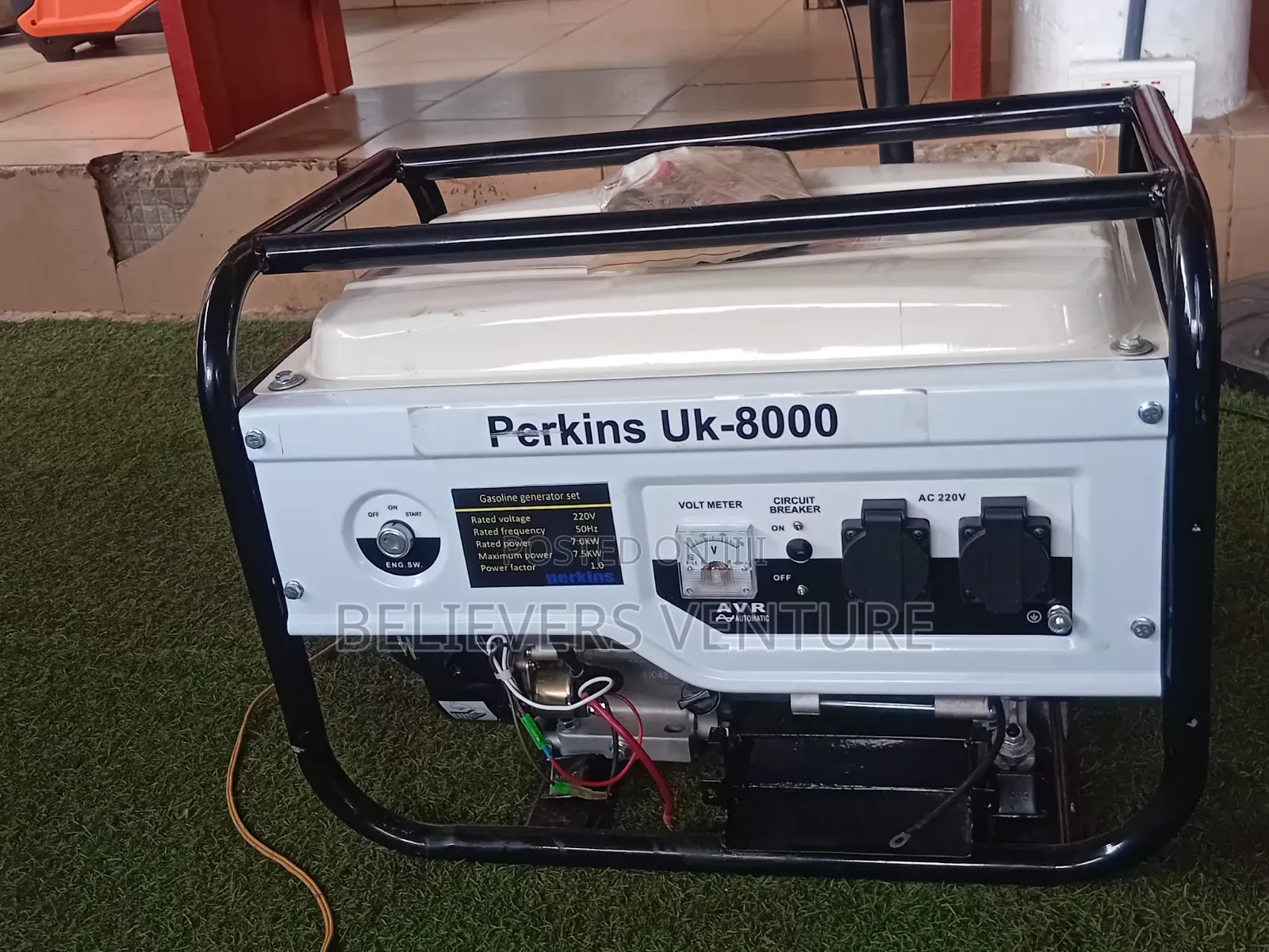Perkins 7.0kva Heavy-Duty Petrol Generator for Home Use