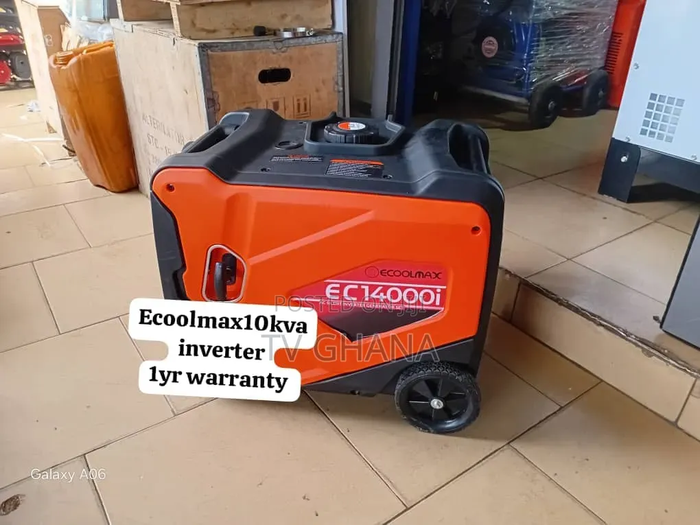 Ecoolmax 10kva Fuel Efficient Silent Inverter Generator – 14kw 10kva