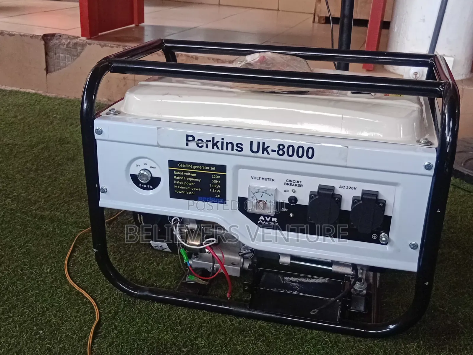 Perkins 7.0kva Petrol Generator – High Performance Low Fuel Use