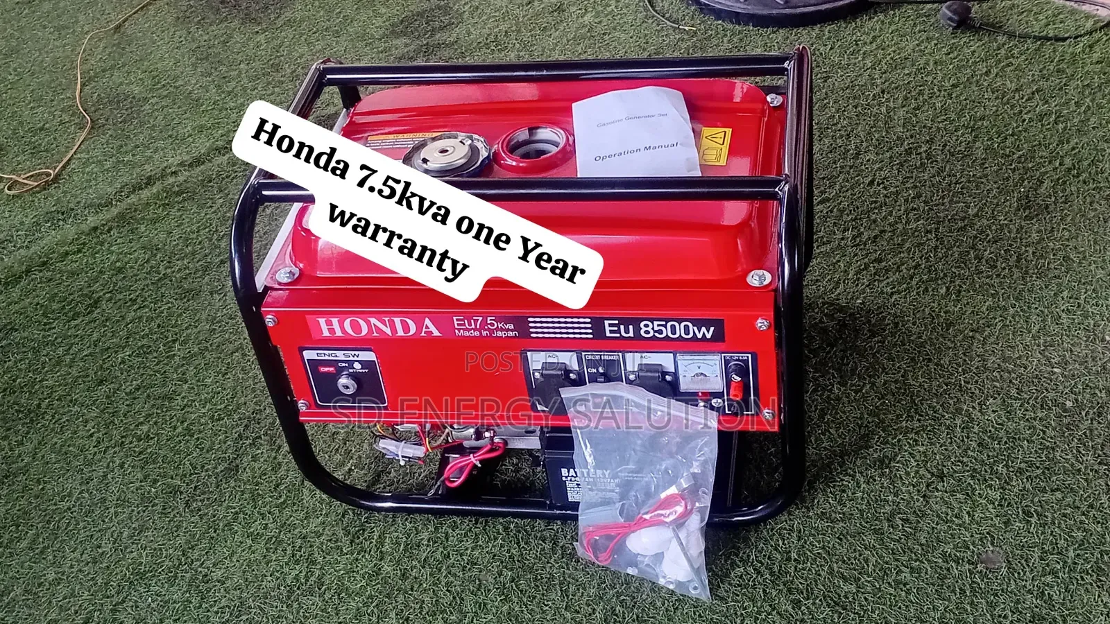 Honda 7.5kva 8500w Petrol Generator – Powerful Fuel Efficient