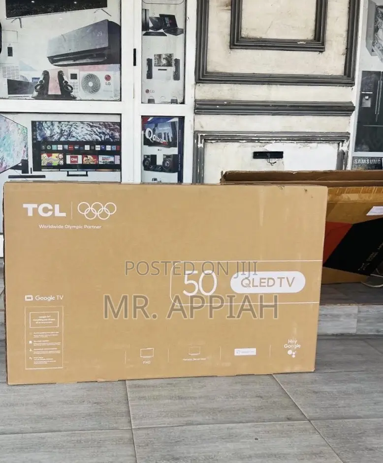 Check Out Unique TCL 50” Qled Smart Android Full Hd Screen Tv 