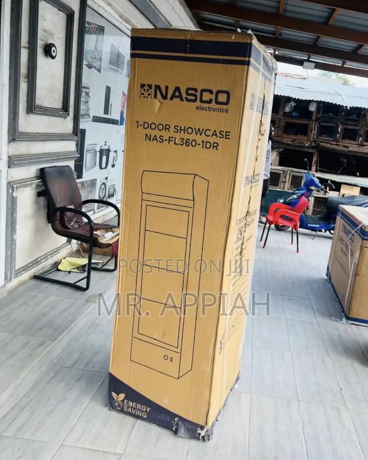 Super Classic Nasco Nas-Fl360-1dr 1 Door Display Fridge(298liters)