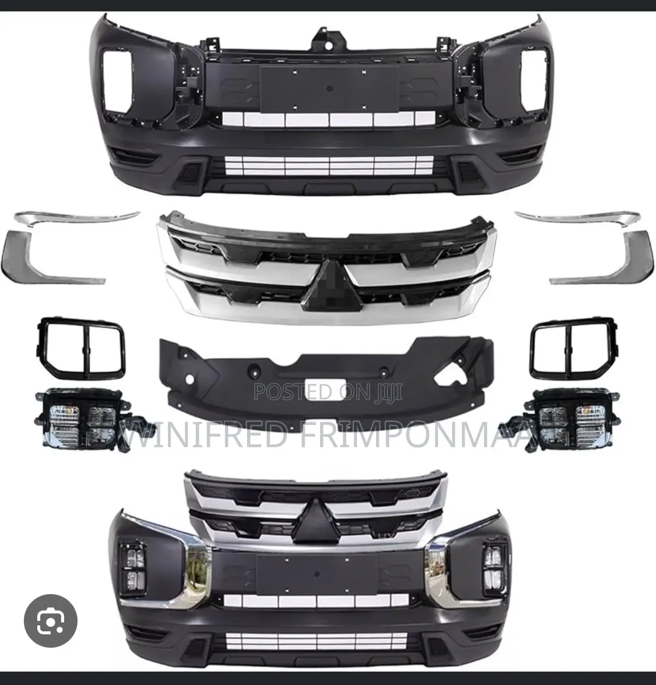 Toyota RAV4 2021,2022,2023 Front Bumper Complete
