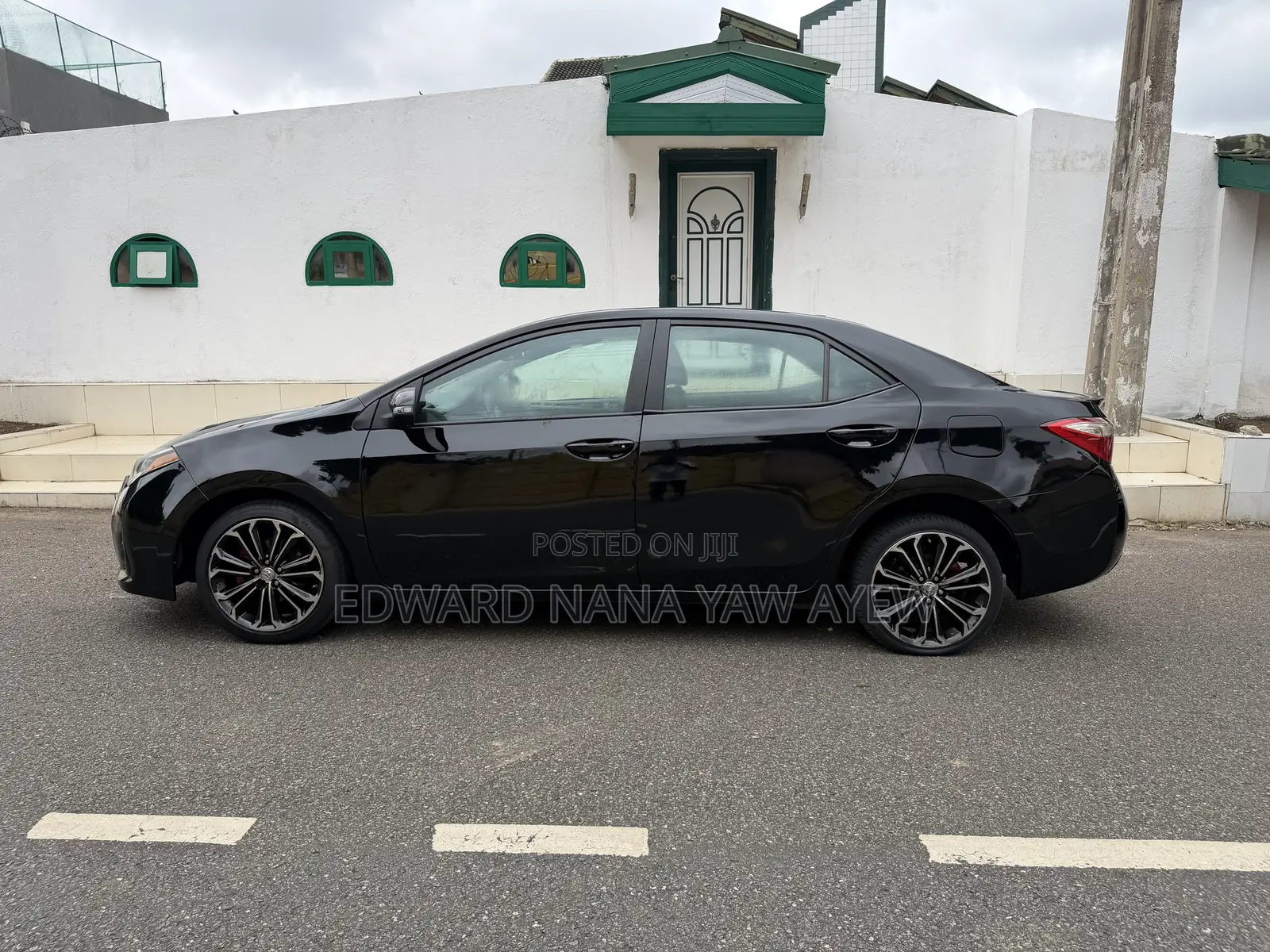 Toyota Corolla S 4dr Sedan (1.8L 4cyl CVT) 2015 Black