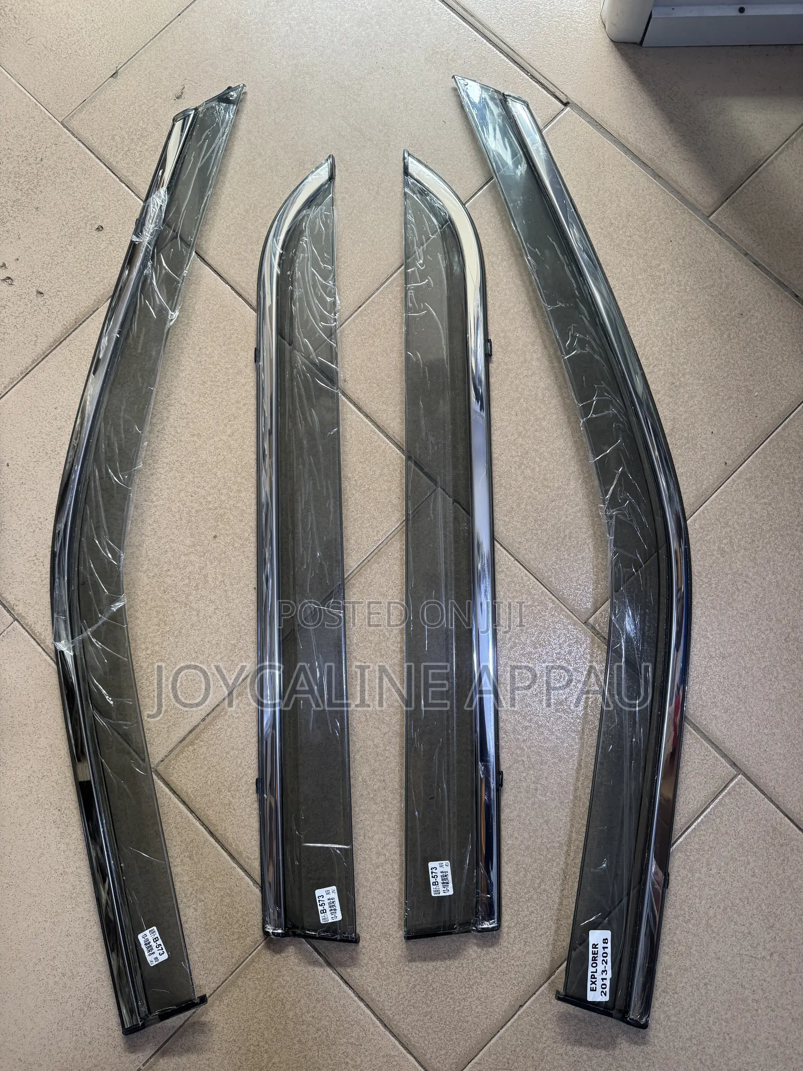 Ford Explorer 2013 to 2023 Door Window Shade Visor/Rain Guard