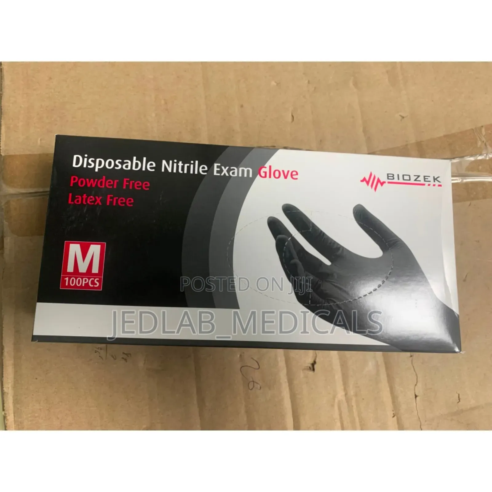 Black Nitrile Gloves