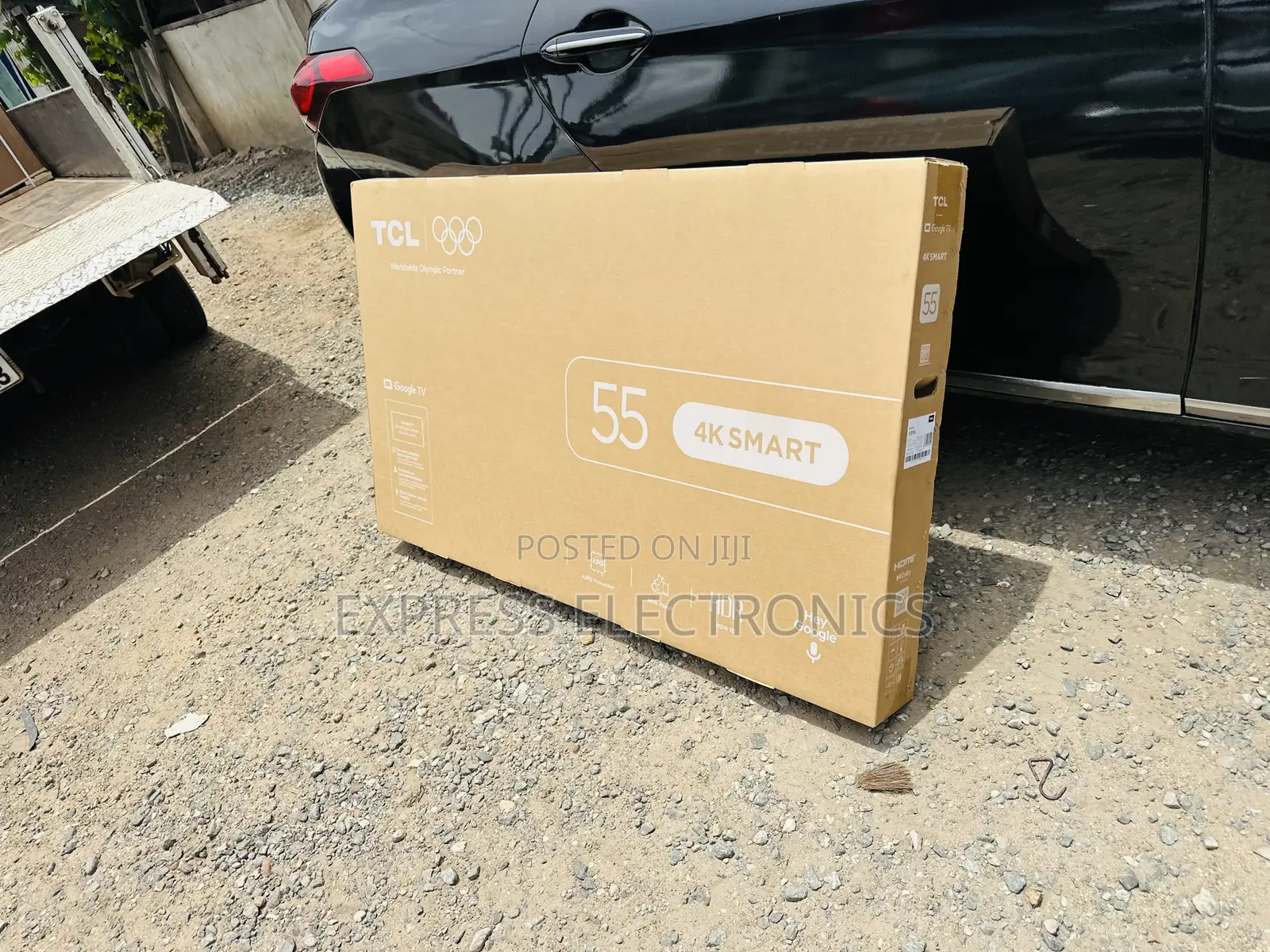 Lovely Slim UHD Smart Glossy TCL 55”