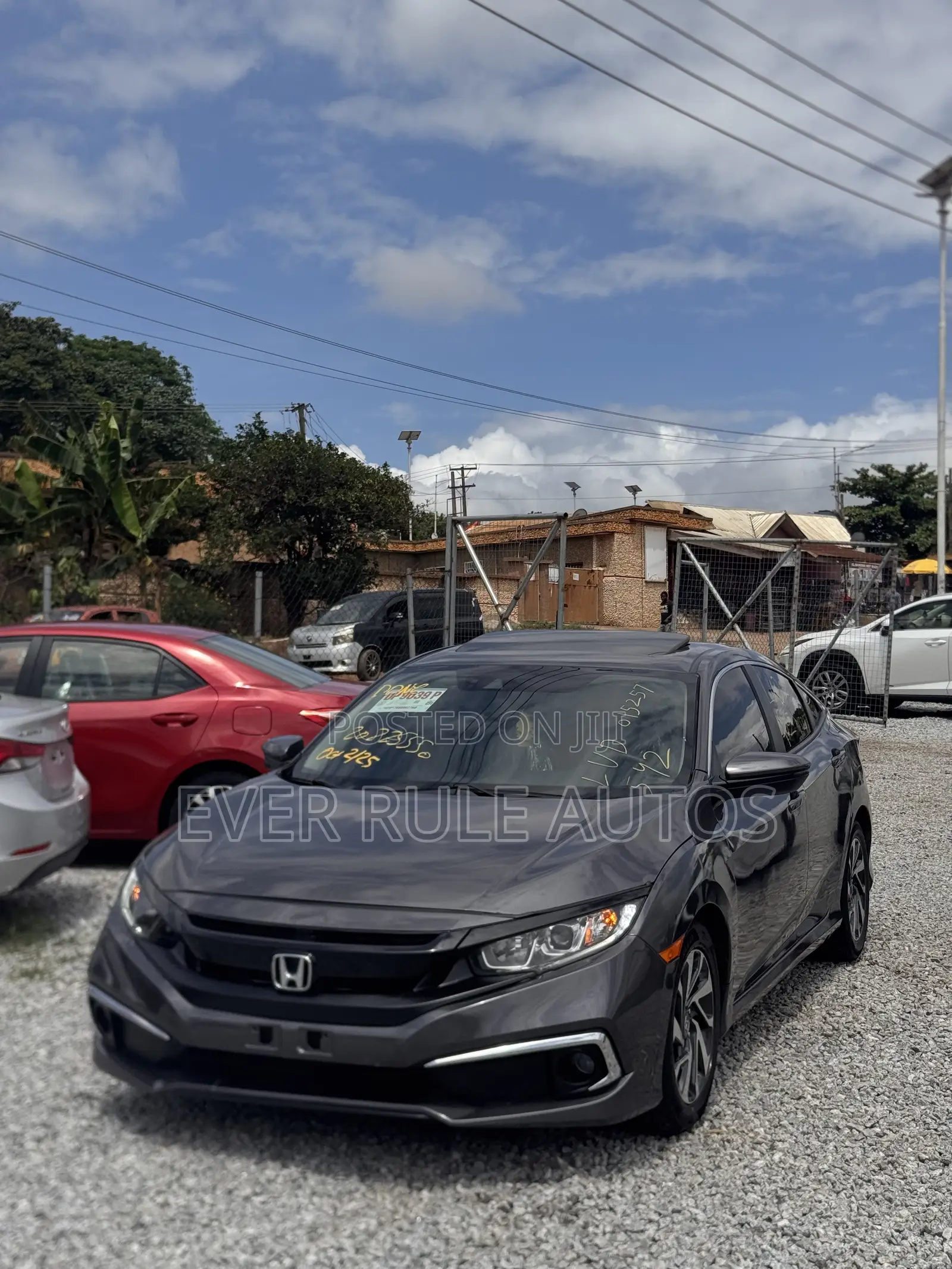 Honda Civic EX Sedan 2019 Gray