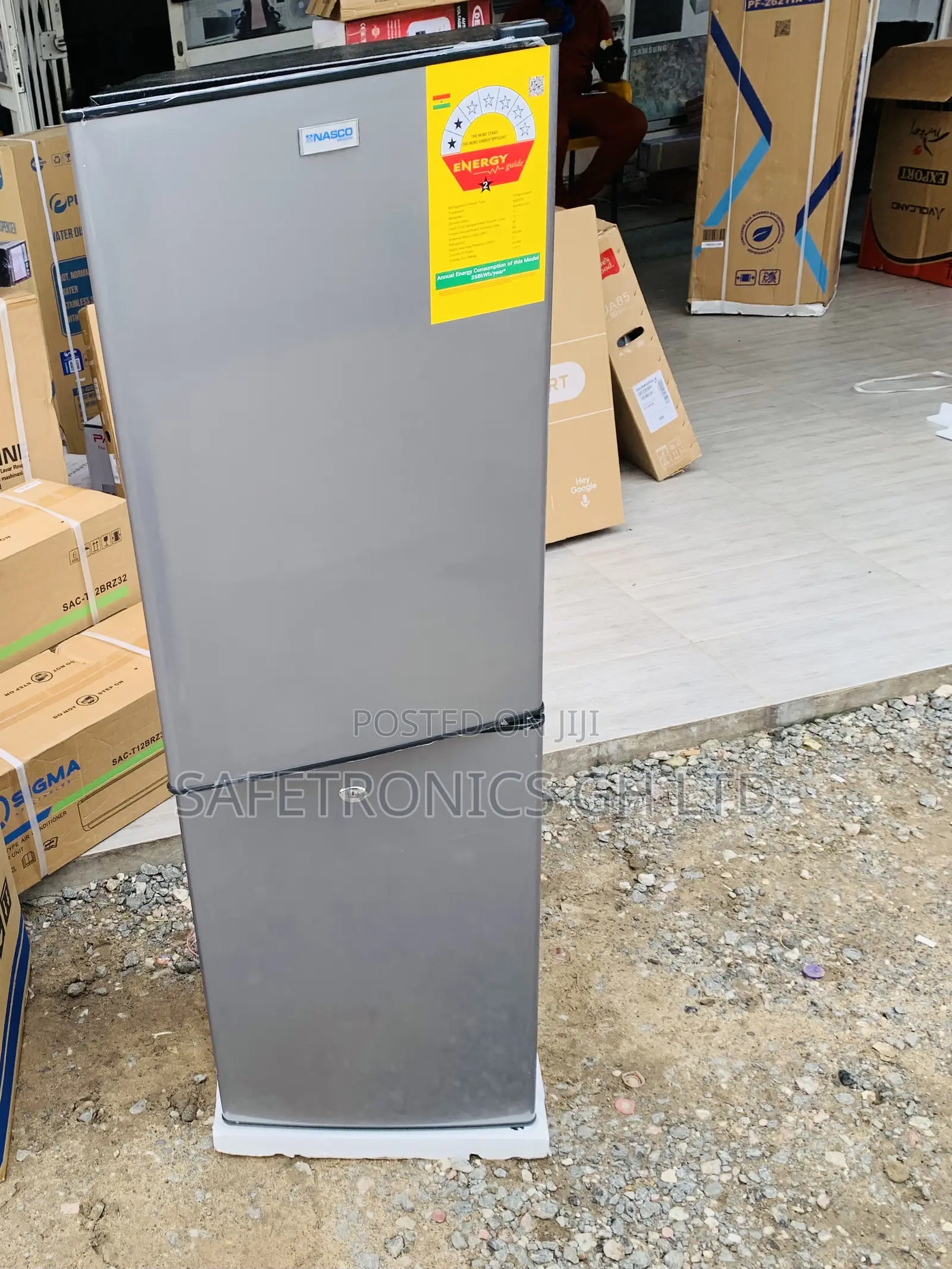 Best Quality Nasco 158L Bottom Freezer Refrigerator (NASD2-20FL)