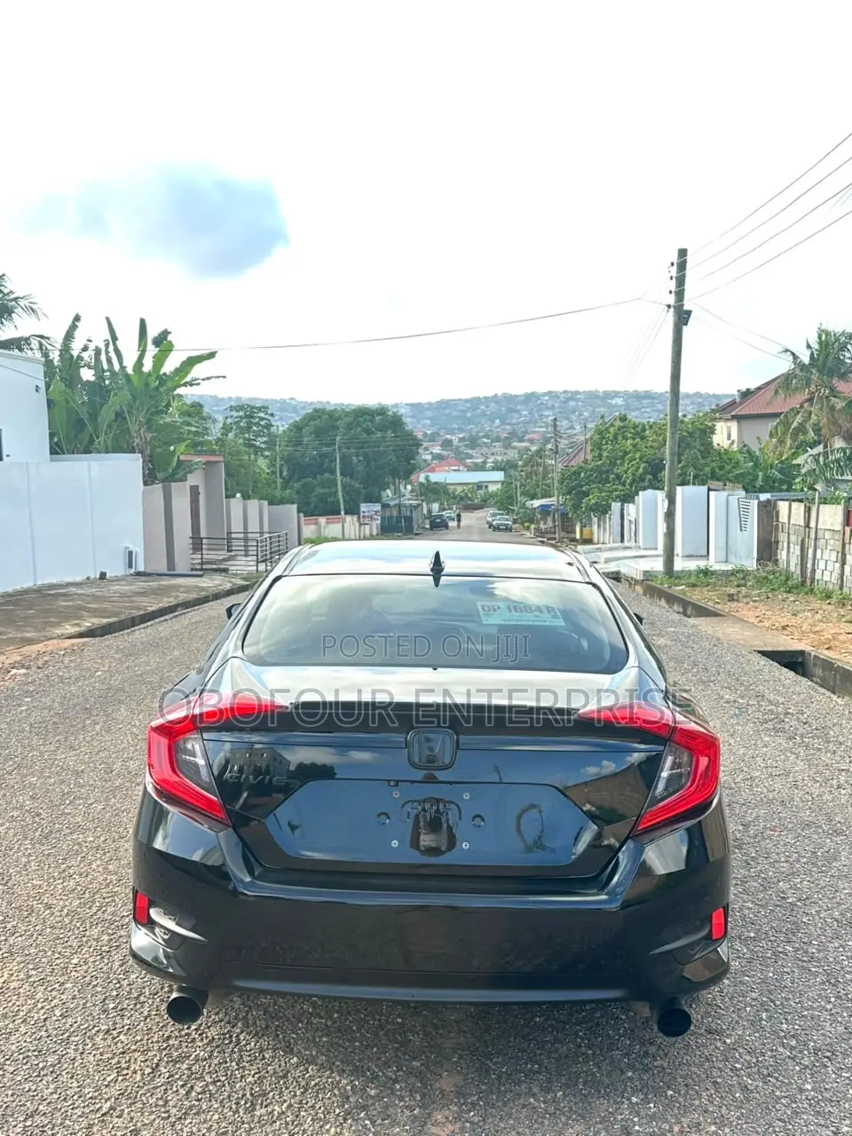 Honda Civic EX-L 4dr Sedan (1.5L 4cyl) 2016 Black