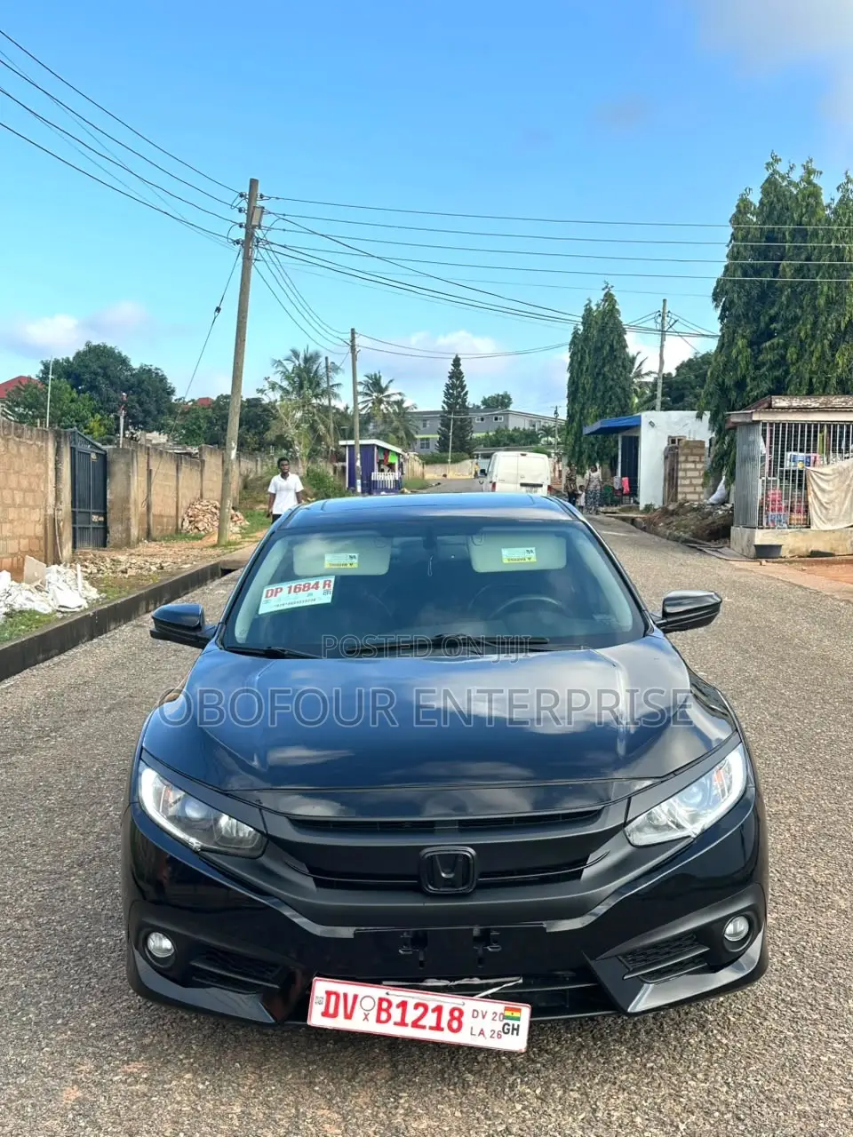 Honda Civic EX-L 4dr Sedan (1.5L 4cyl) 2016 Black