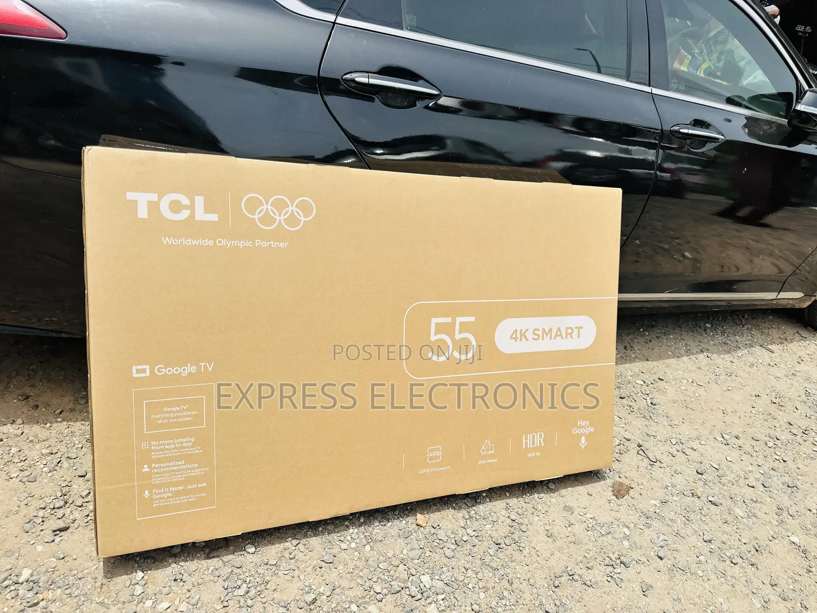 Smart Android Glossy Display 55”TCL.