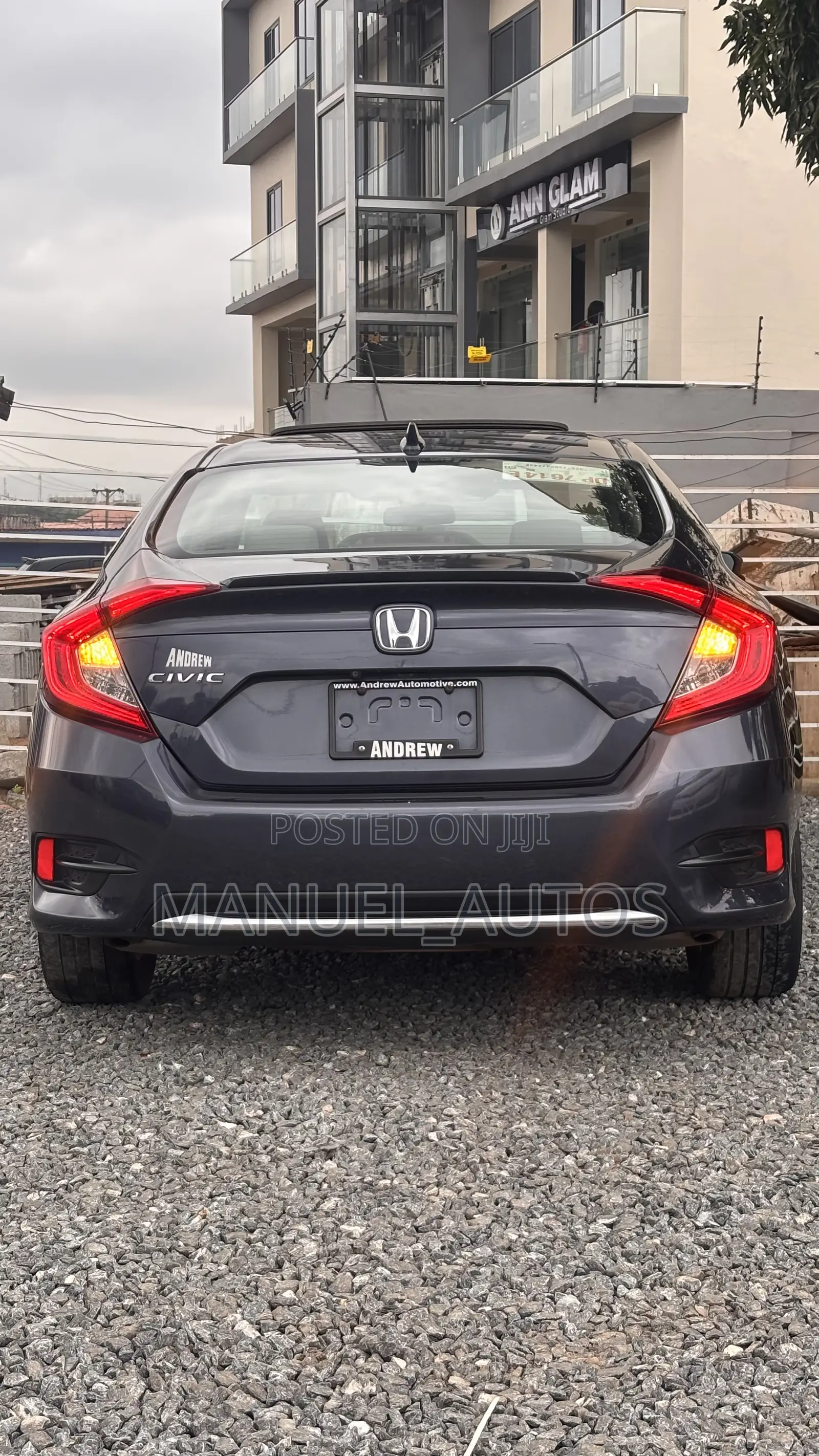 Honda Civic EX Sedan 2020 Gray