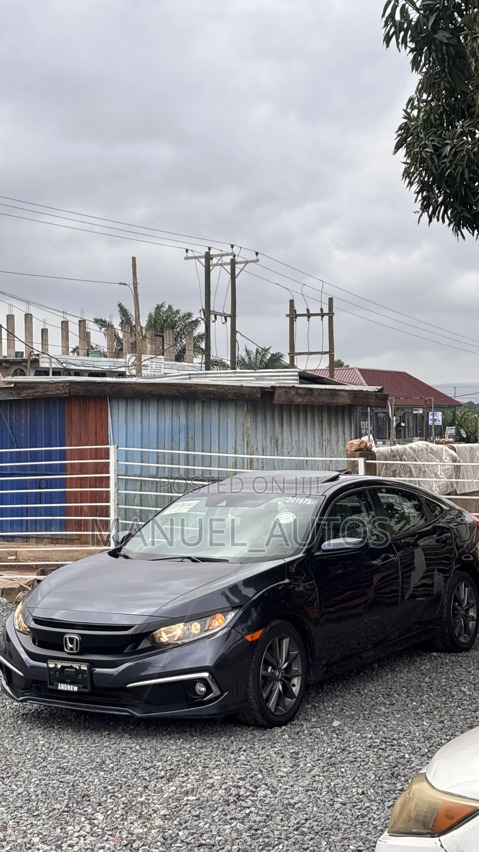 Honda Civic EX Sedan 2020 Gray