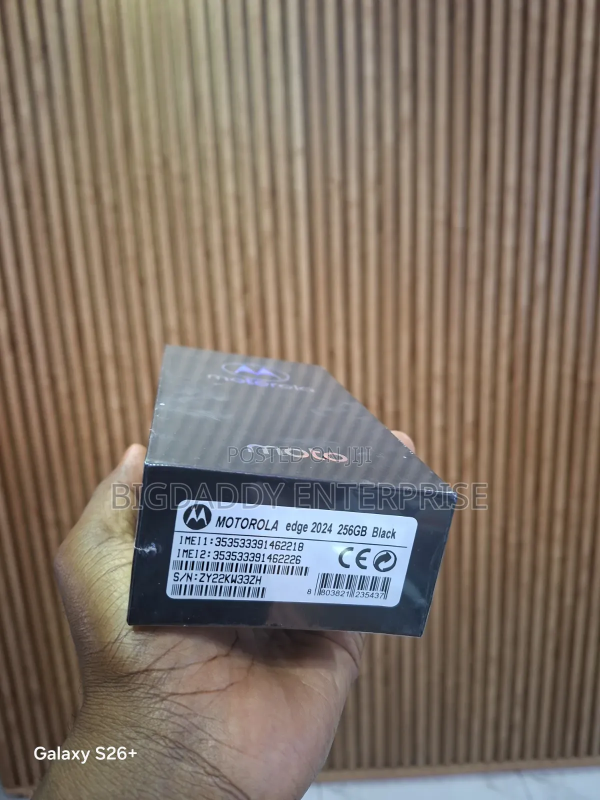 New Motorola Edge (2024) 256 GB Black