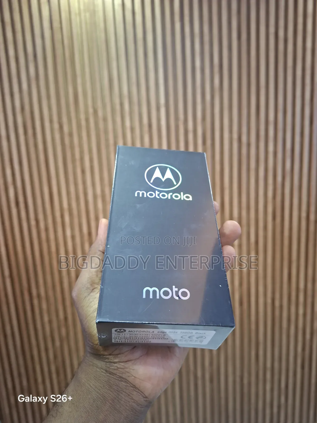 New Motorola Edge (2024) 256 GB Black