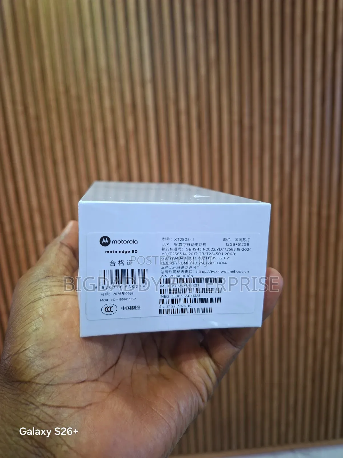 New Motorola Edge 60 512 GB
