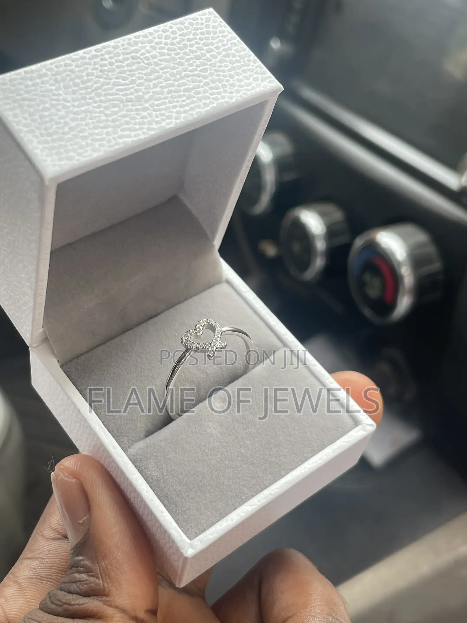 No Fade Heart Promise Ring