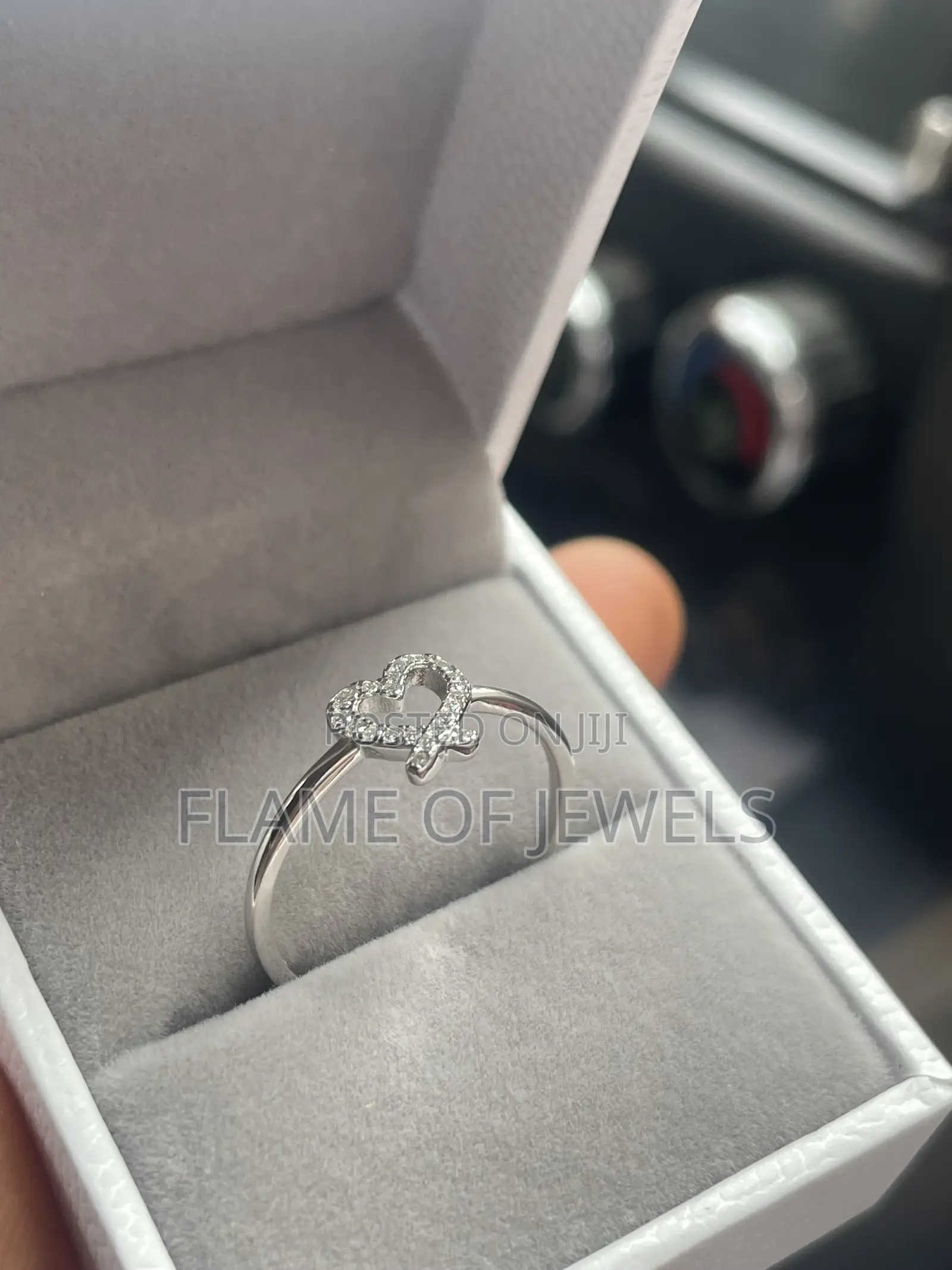 No Fade Heart Promise Ring