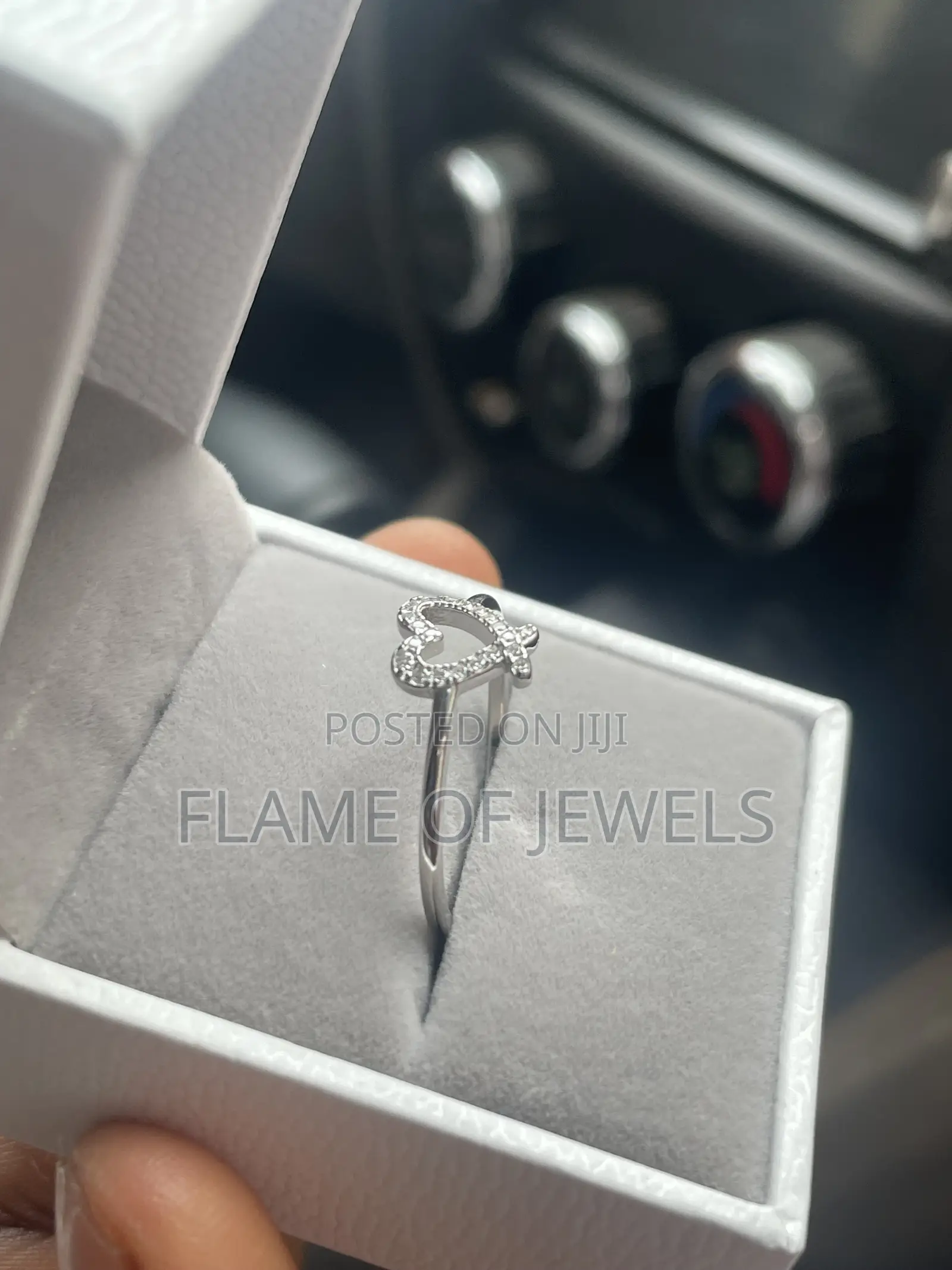 No Fade Heart Promise Ring