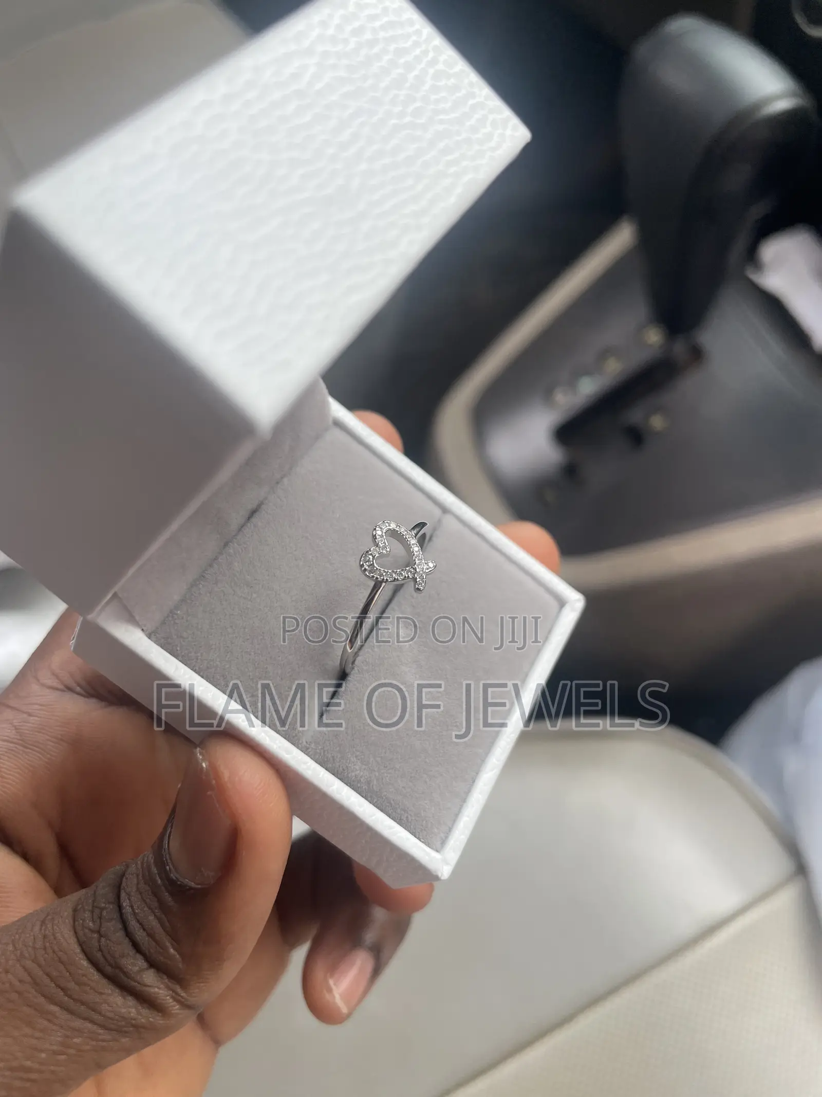 No Fade Heart Promise Ring