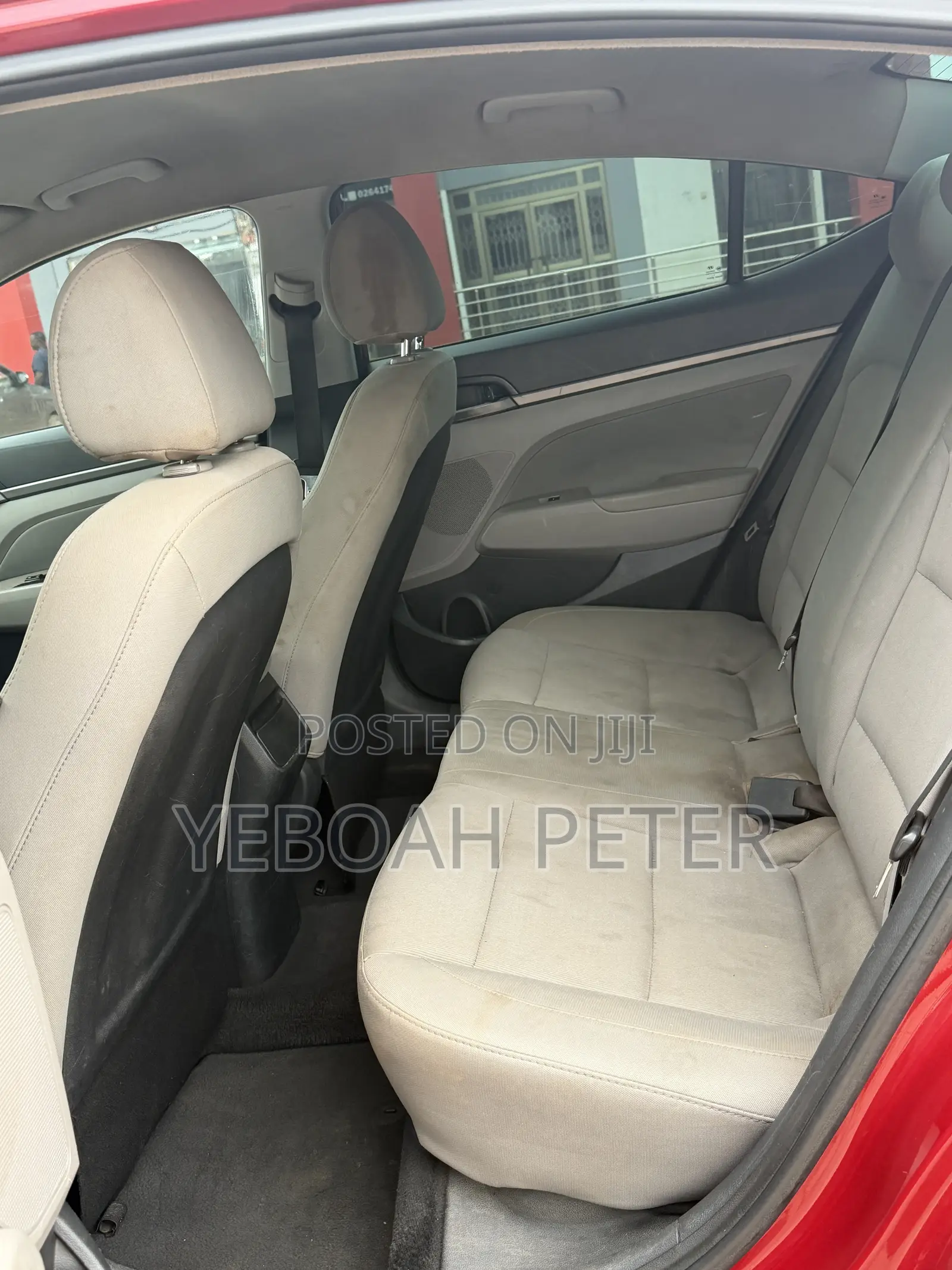 Hyundai Elantra 2017 Red