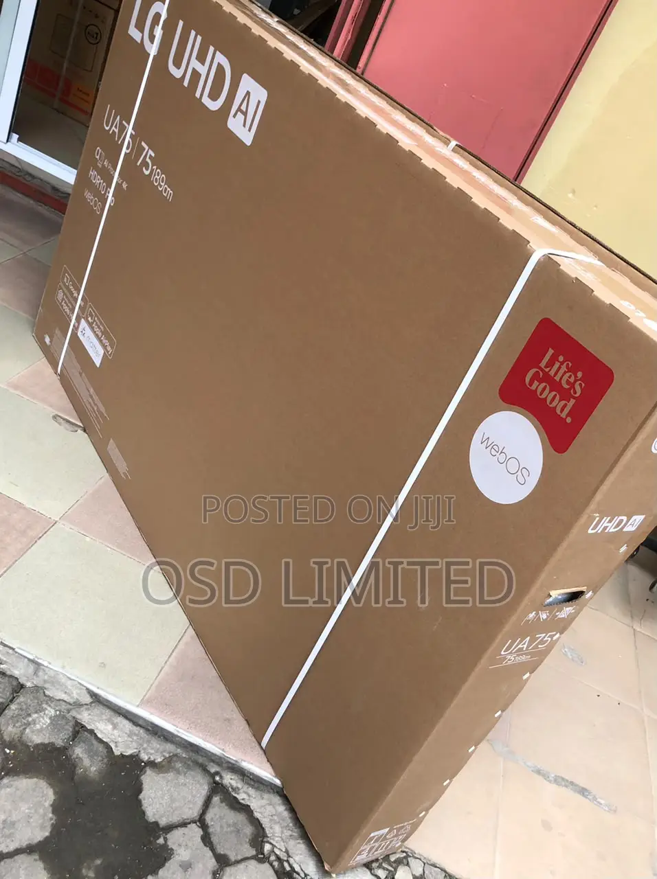 LG 75-Inch LED TV With AI Upscaling – Order Now!