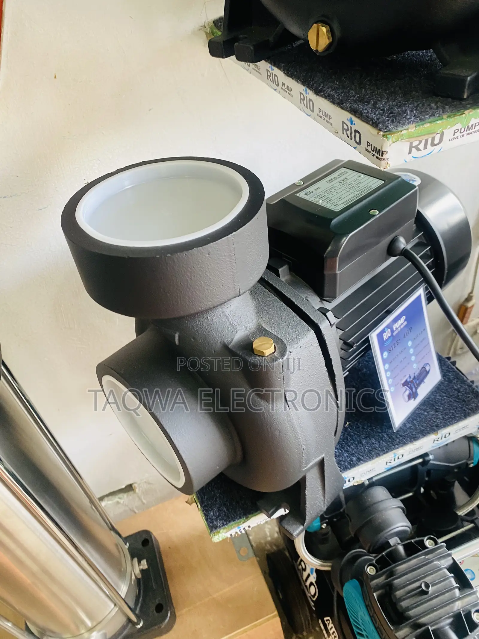 Most Suitable Rio 4hp Centrifugal Pump