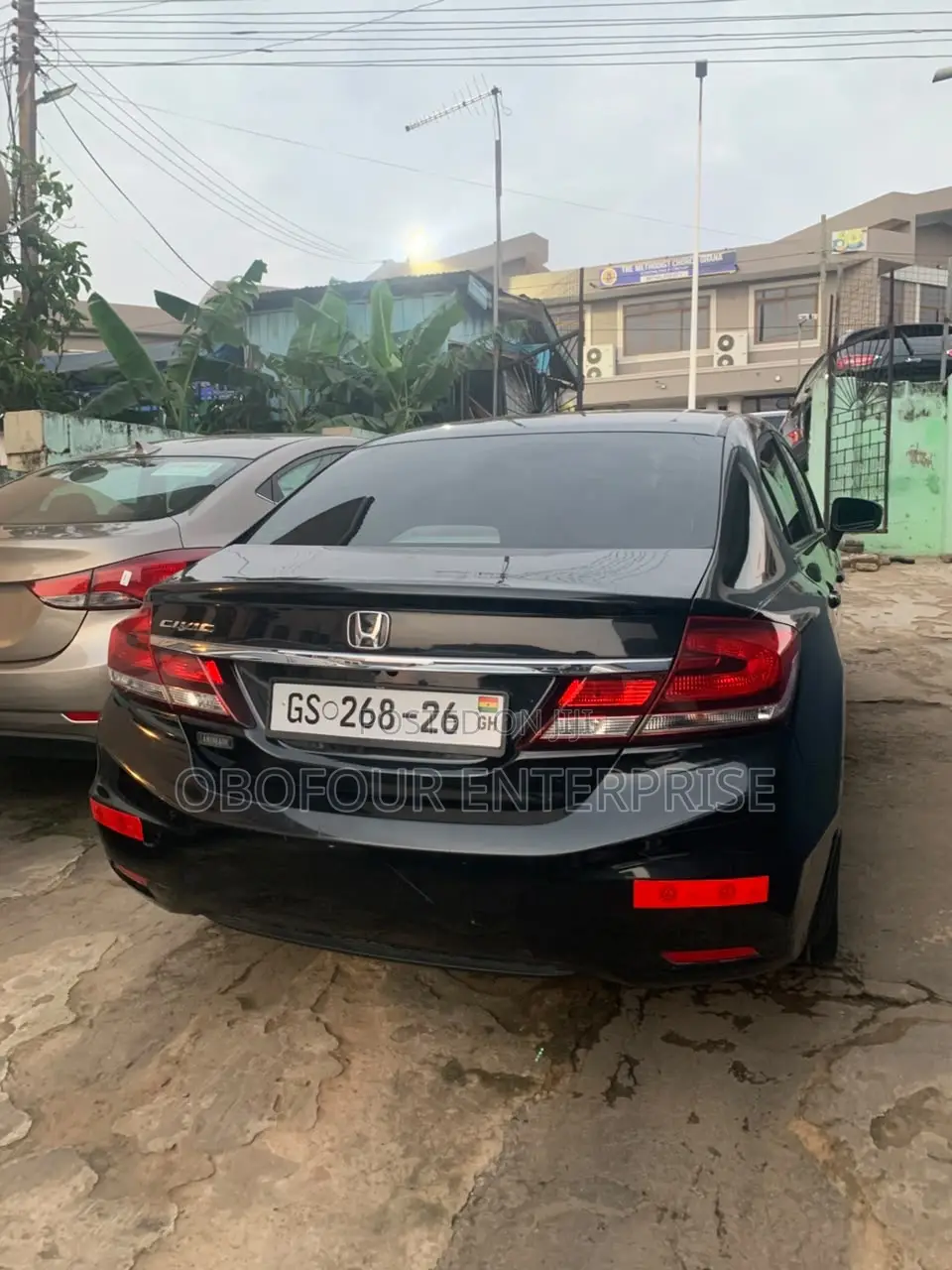 Honda Civic LX 4dr Sedan (1.8L 4cyl 5M) 2014 Black