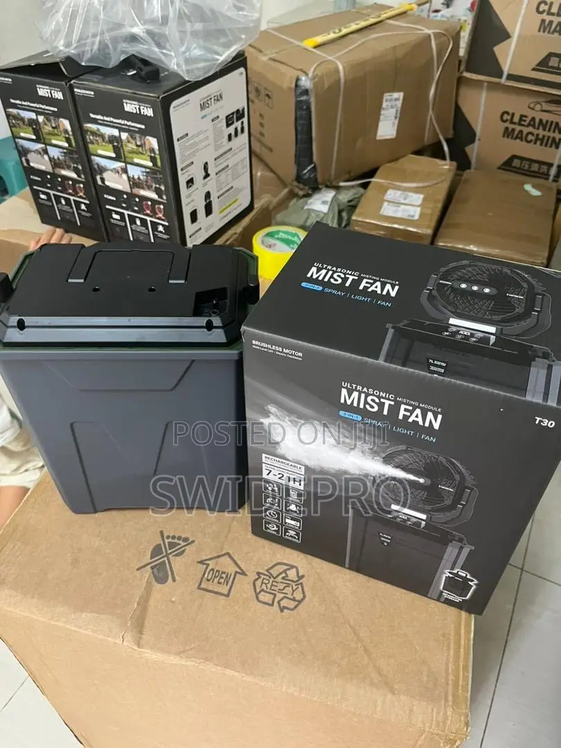 3-in-1 Misting Fan / Portable Outdoor Fan