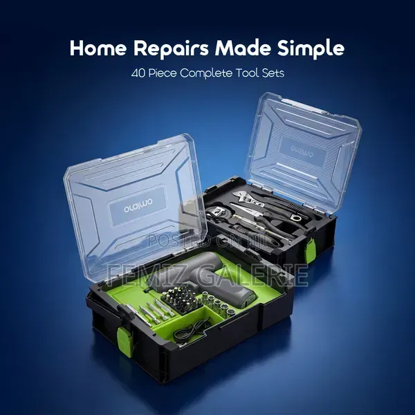 Oraimo GearUp 40 Piece Portable Multifunctional Tool Sets