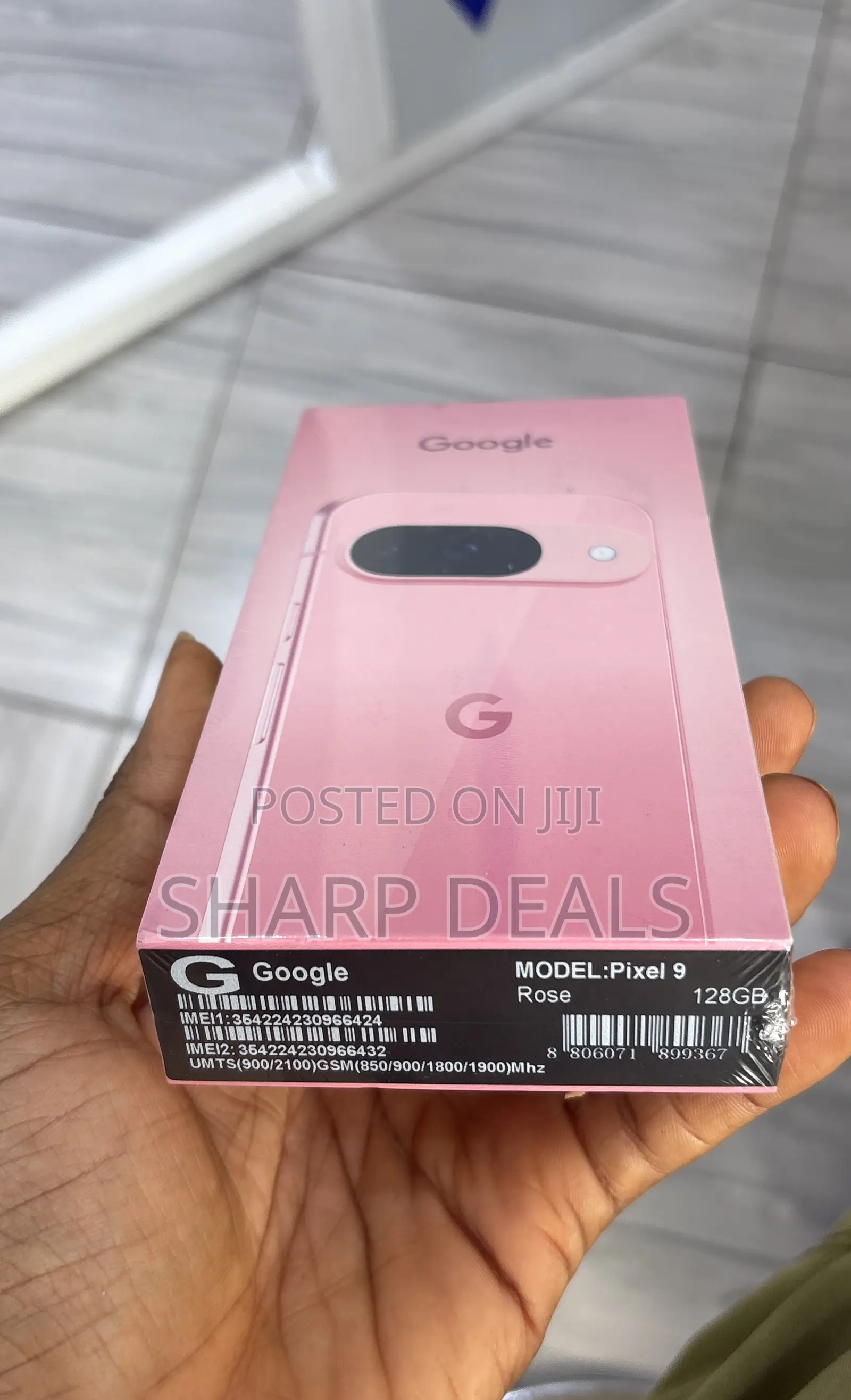 New Google Pixel 9 128 GB Pink