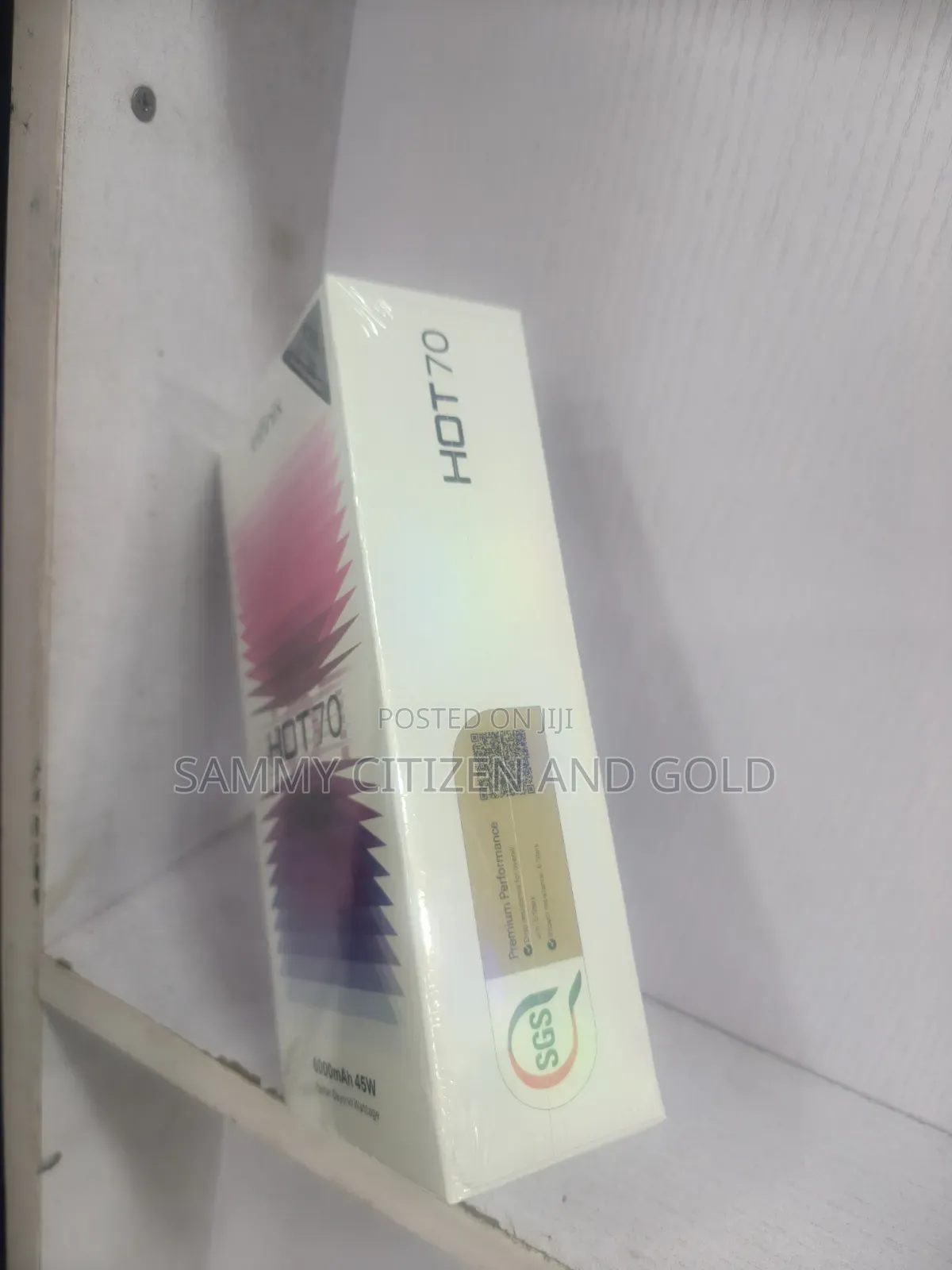 New Infinix Hot 70 128 GB