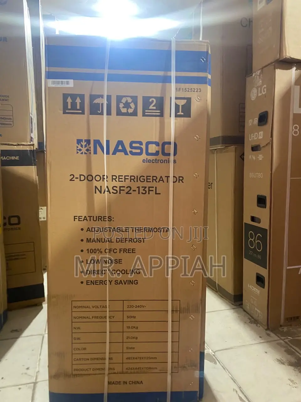 Order Nasco NASF2-13FL Top Mount Freezer Electric Fridge M 