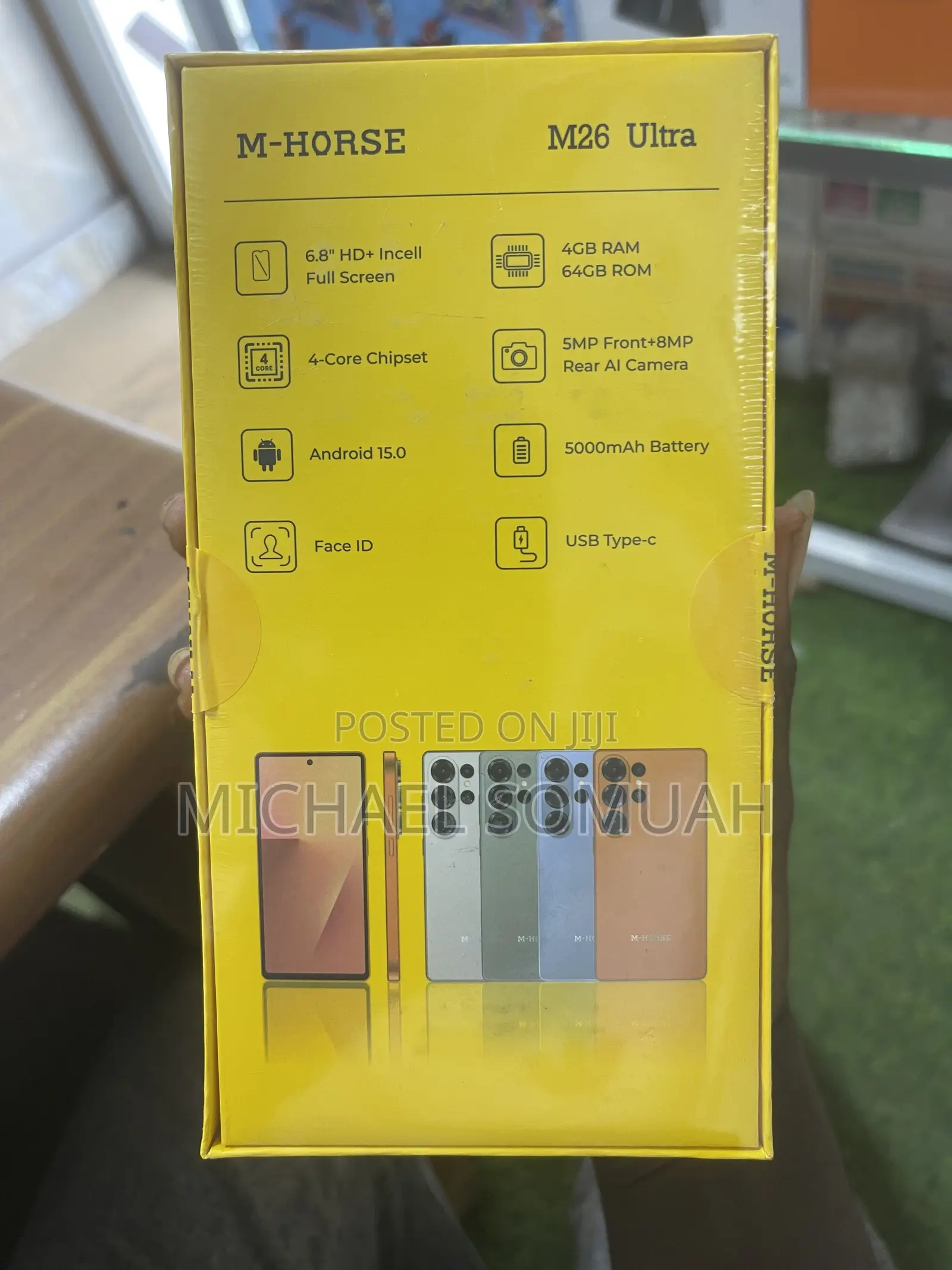 New M-Horse Stylus 64 GB Gold