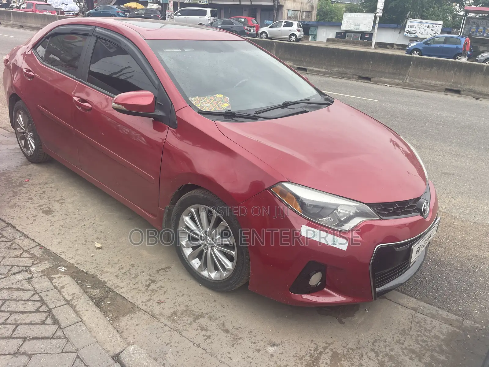 Toyota Corolla LE 4dr Sedan (1.8L 4cyl CVT) 2015 Red