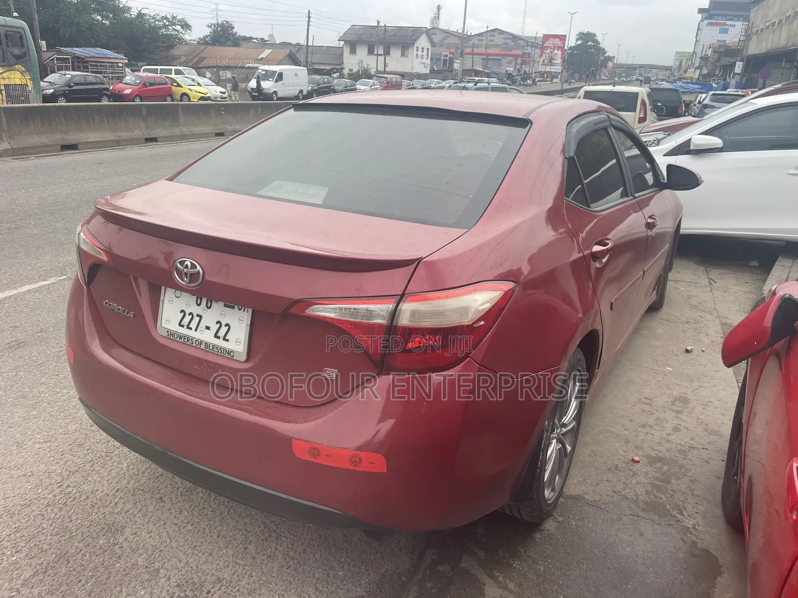 Toyota Corolla LE 4dr Sedan (1.8L 4cyl CVT) 2015 Red